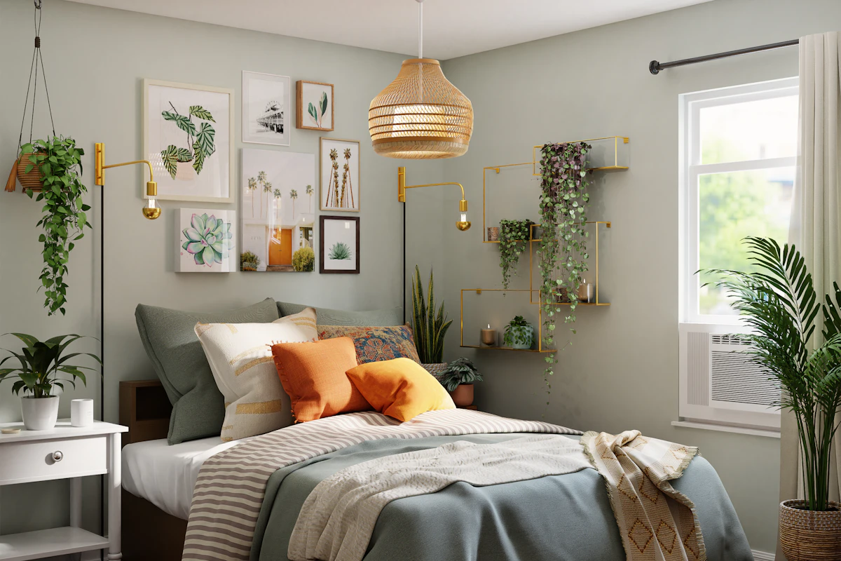 Room setting with Flooring Choices for Multi-Generational Homes